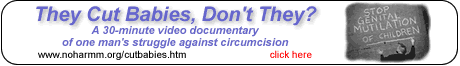 They Cut Babies, Don't They? circumcision video